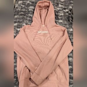 Glossier Pink Hoodie